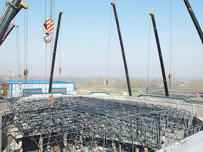 抚顺网架高空滑移法